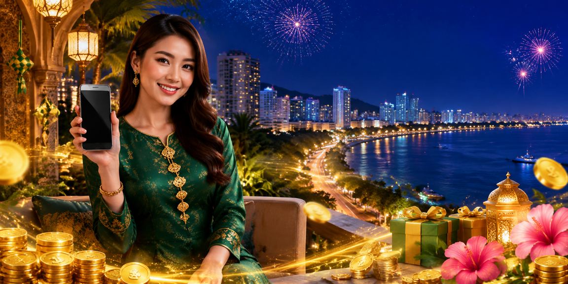 Bonus pendaftaran sempena Hari Raya di Pulau Pinang untuk pengguna 100000