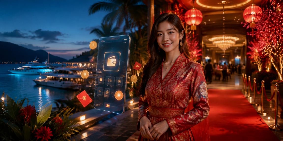 Paparan akaun loteri dan deposit RM dalam aplikasi mudah alih di Terengganu